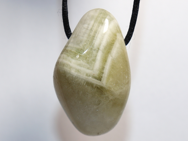 Prasiolith mit Band oder Silber 925