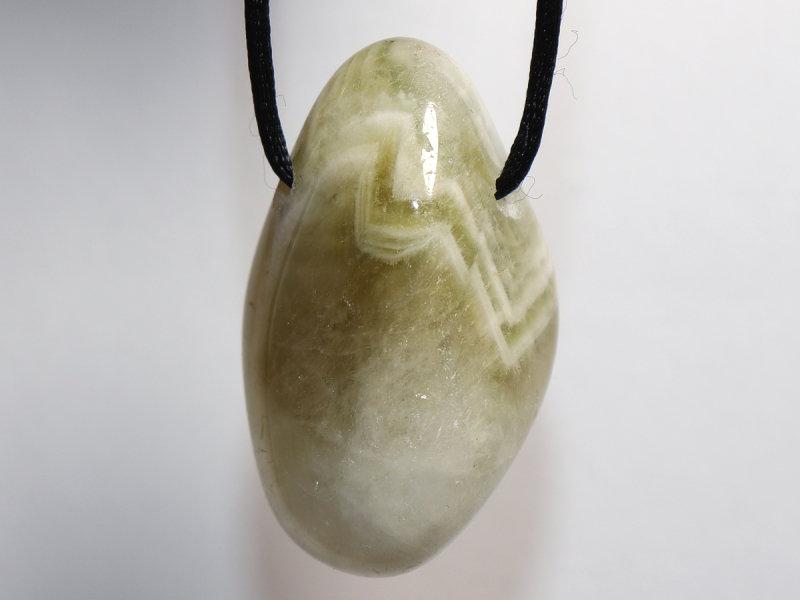 Prasiolith mit Band oder Silber 925