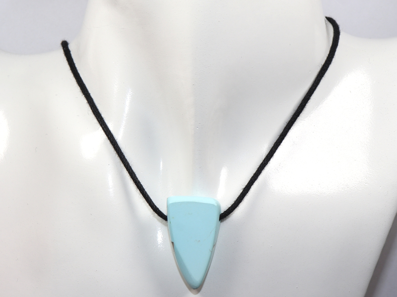 turquoise with cord or silver 925