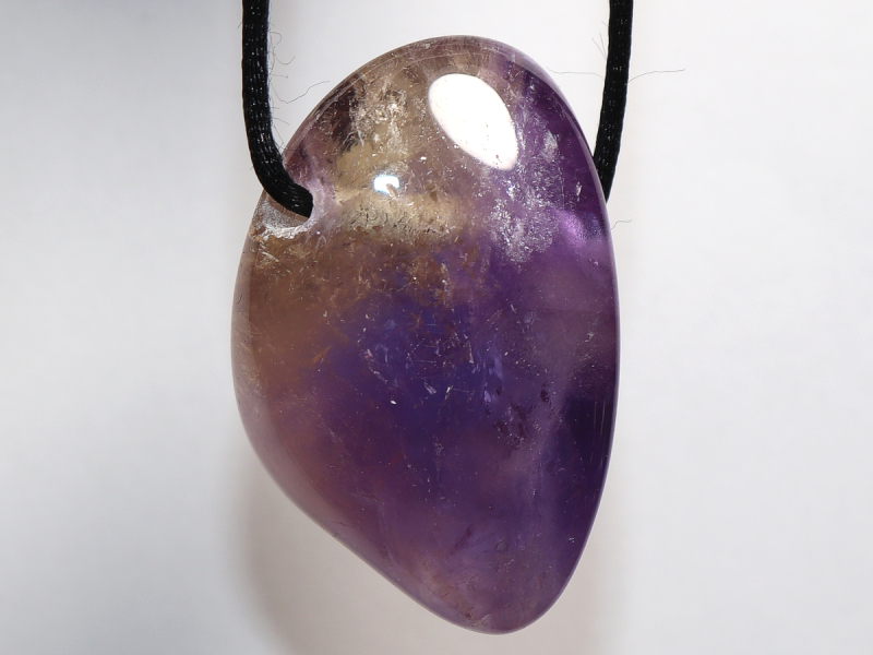 Ametrin mit Band oder Silber 925