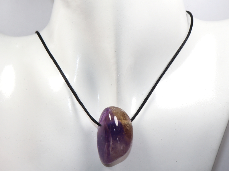 Ametrin mit Band oder Silber 925