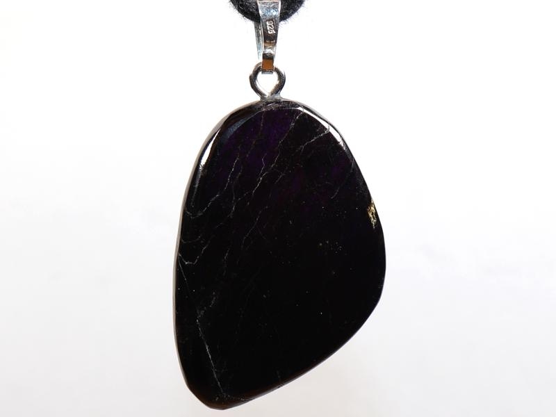 Purpurite on cord
