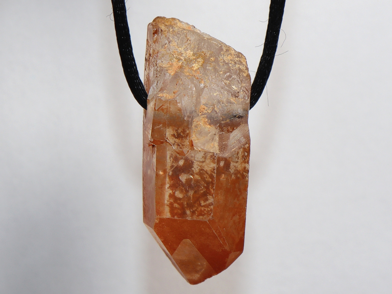 Lemuria-Kristall mit Band oder Silber 925