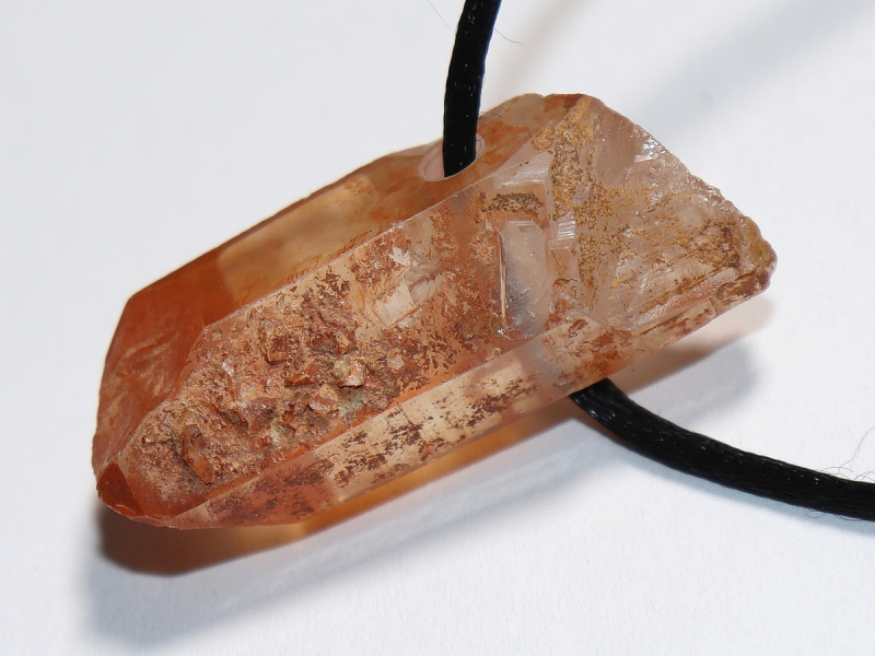 Lemuria-Kristall mit Band oder Silber 925