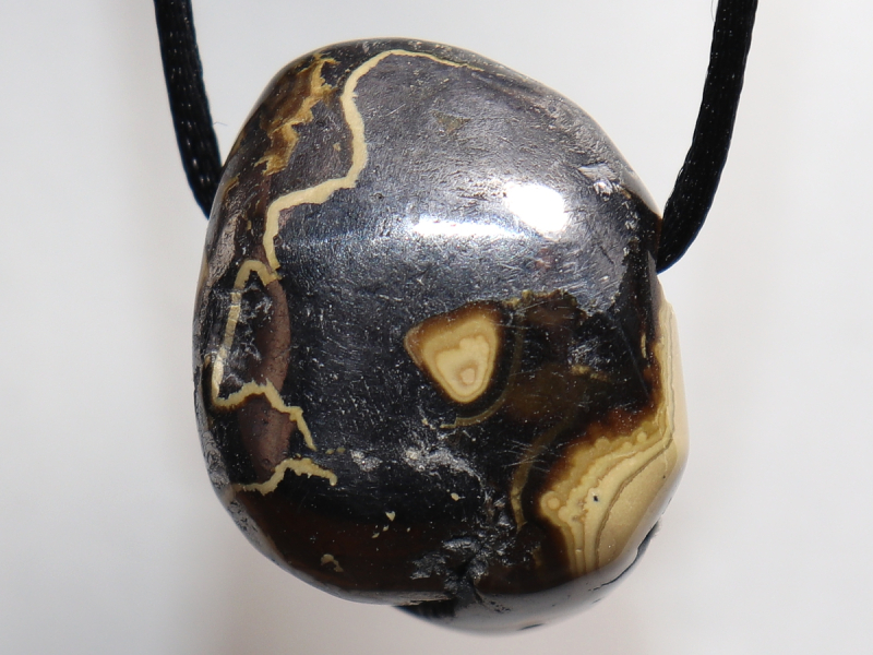 schalenblende with cord or silver 925