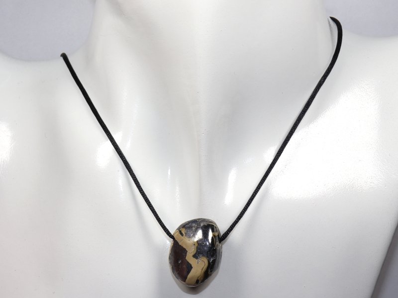 schalenblende with cord or silver 925