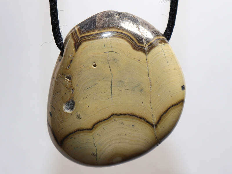 schalenblende with cord or silver 925
