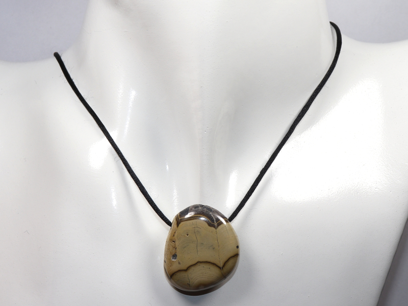schalenblende with cord or silver 925