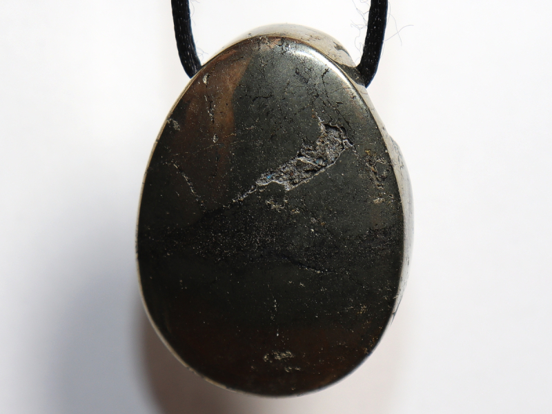 Pyrit mit Band oder Silber 925