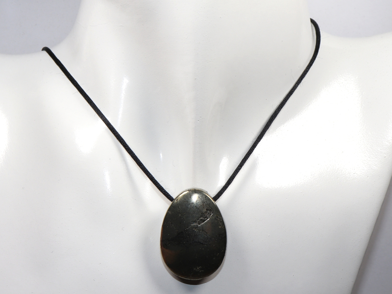 Pyrit mit Band oder Silber 925