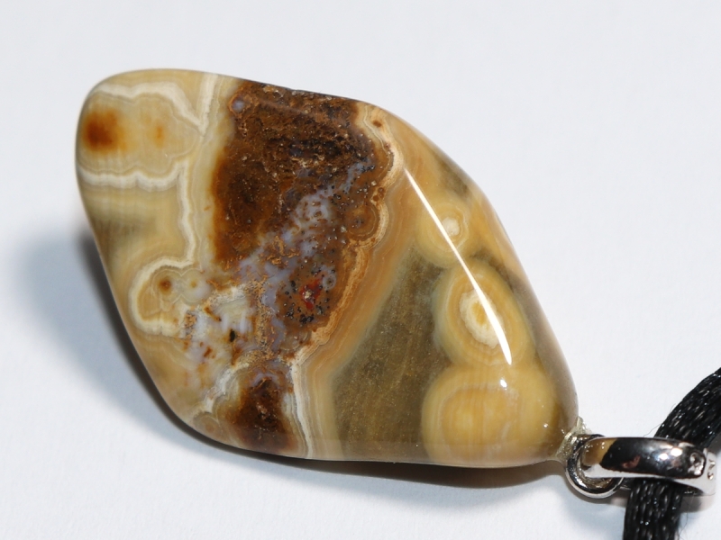 Ozeanjaspis mit Band oder Silber 925
