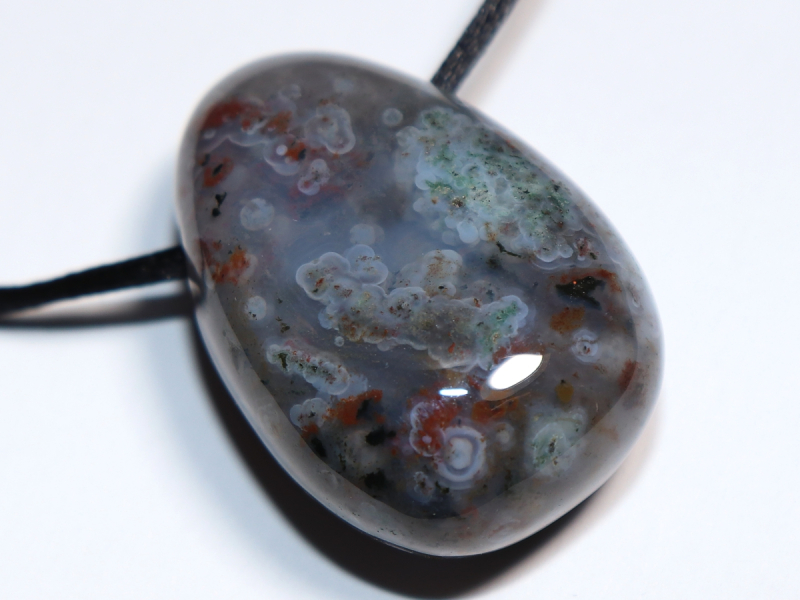 Ozeanjaspis mit Band oder Silber 925