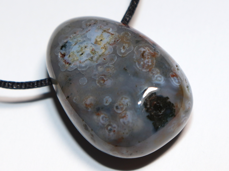 Ozeanjaspis mit Band oder Silber 925