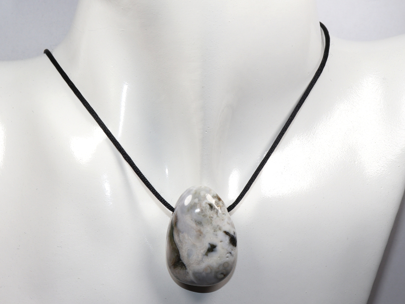 Ozeanjaspis mit Band oder Silber 925