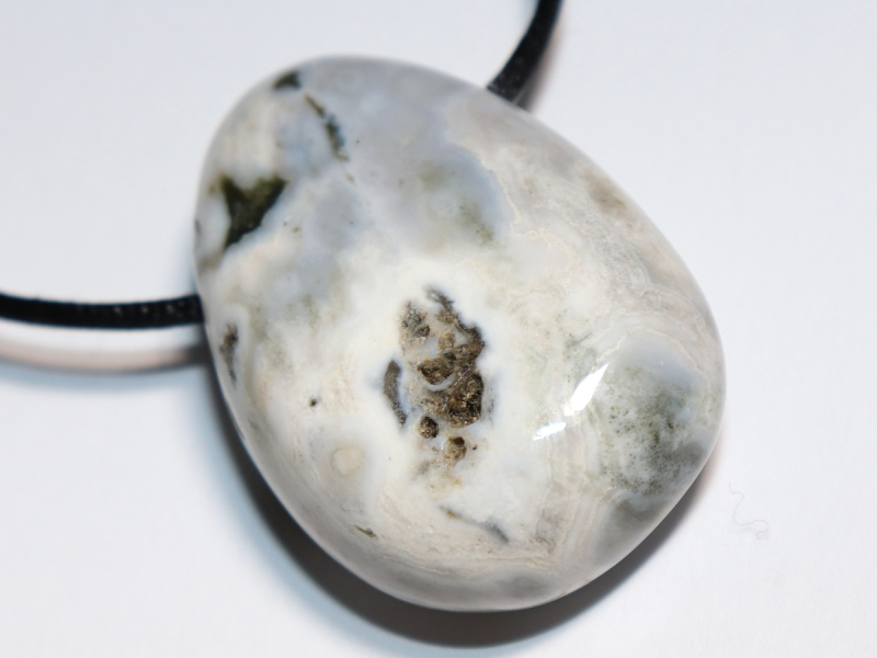 Ozeanjaspis mit Band oder Silber 925