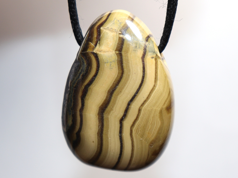 schalenblende with cord or silver 925