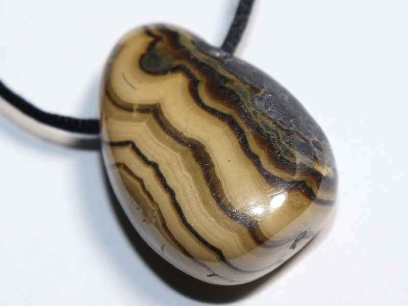 schalenblende with cord or silver 925