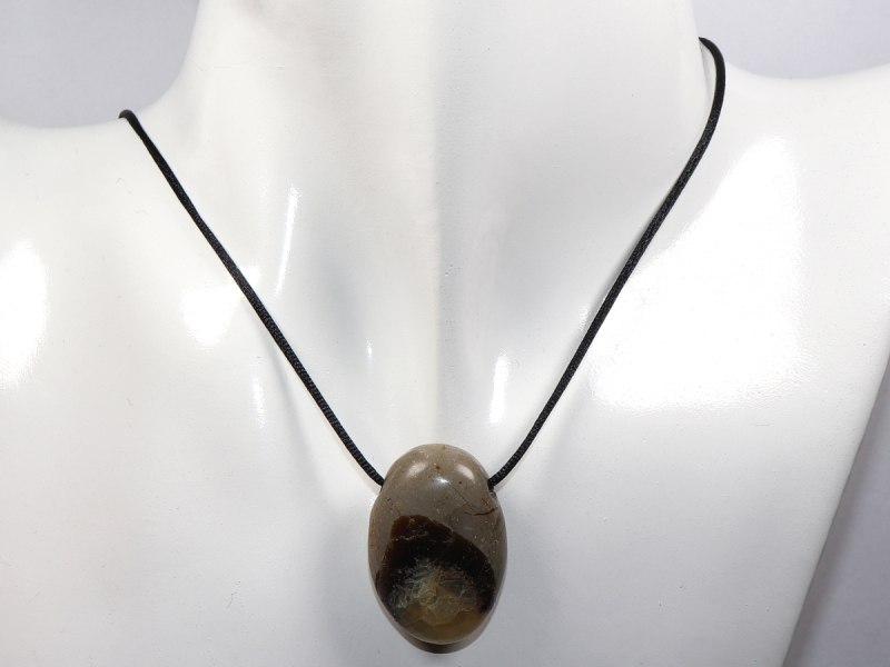 septaria with cord or silver 925