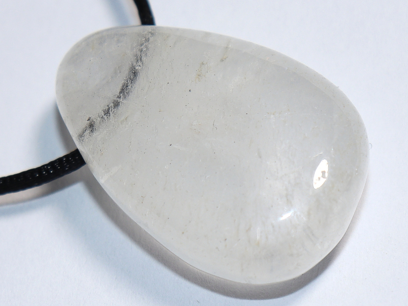 Bergkristall mit Band oder Silber 925