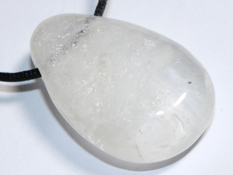 Bergkristall mit Band oder Silber 925