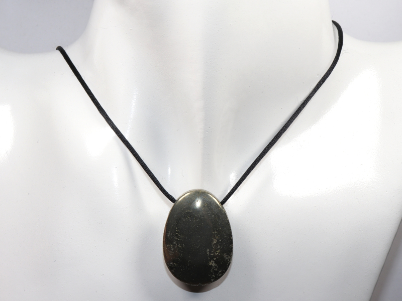 Pyrit mit Band oder Silber 925