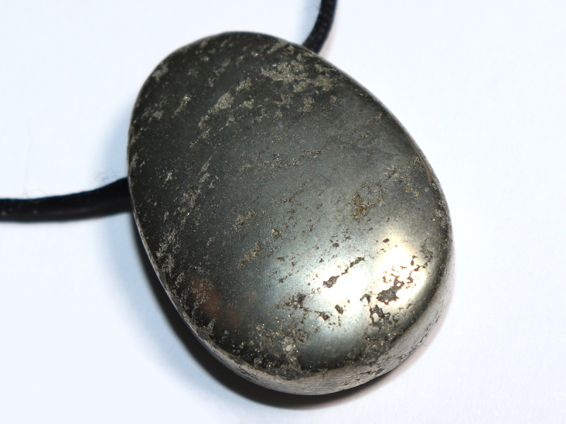 Pyrit mit Band oder Silber 925