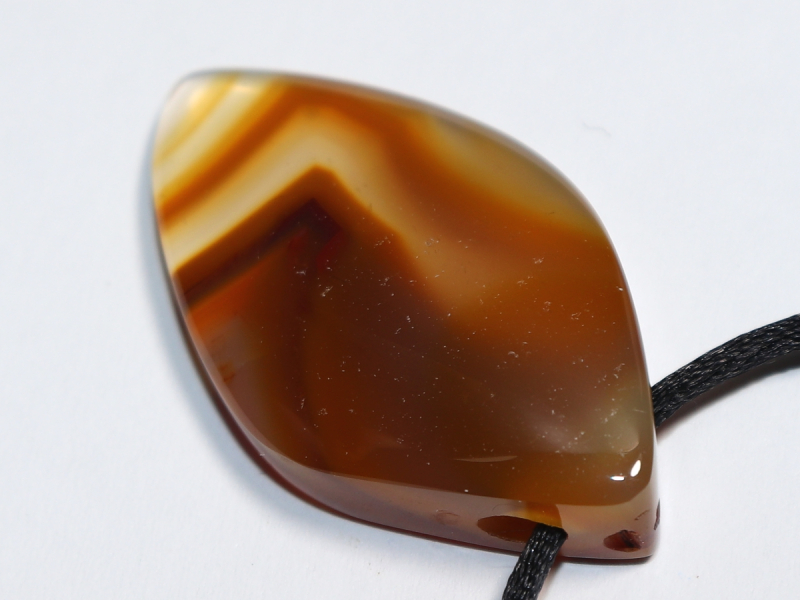 condor agate with cord or silver 925