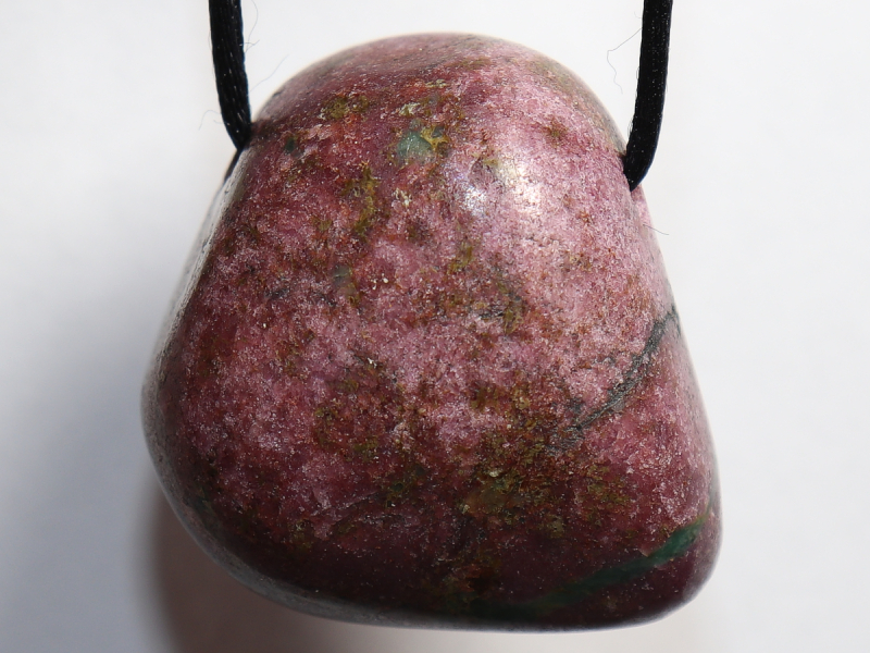 ruby with cord or silver 925