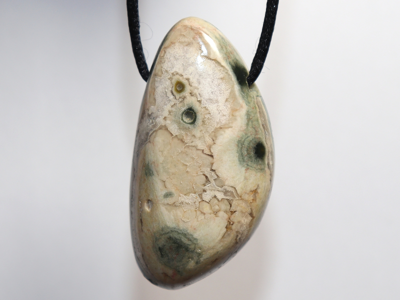 Ozeanjaspis mit Band oder Silber 925