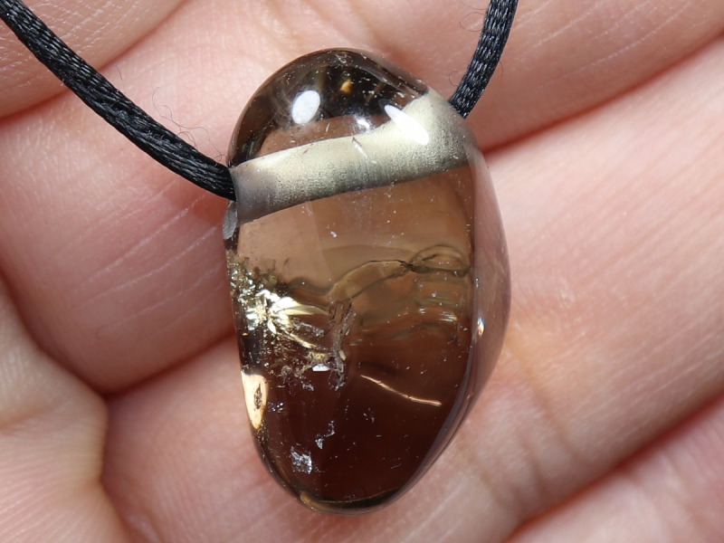 Prasiolith mit Band oder Silber 925