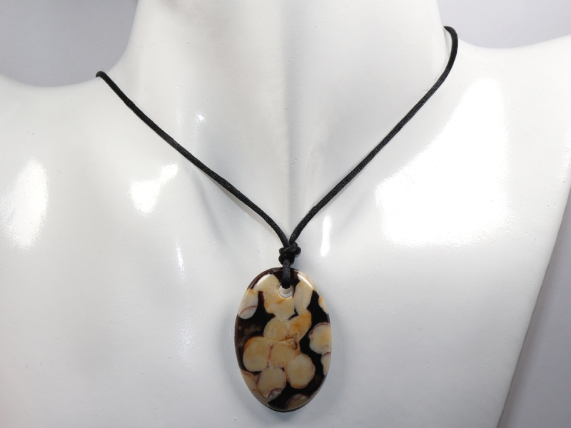 Peanut-Wood-Jaspis mit Band