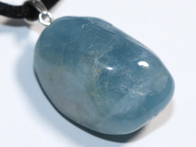 Aquamarin mit Band oder Silber 925