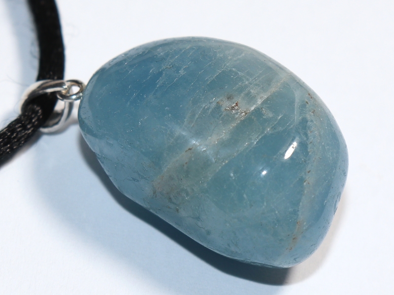 Aquamarin mit Band oder Silber 925