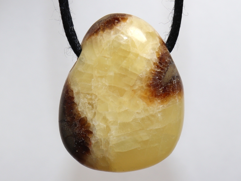 Septarie mit Band oder Silber 925