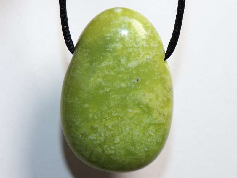 Chrysopras mit Band oder Silber 925