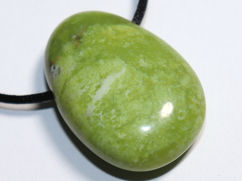 Chrysopras mit Band oder Silber 925