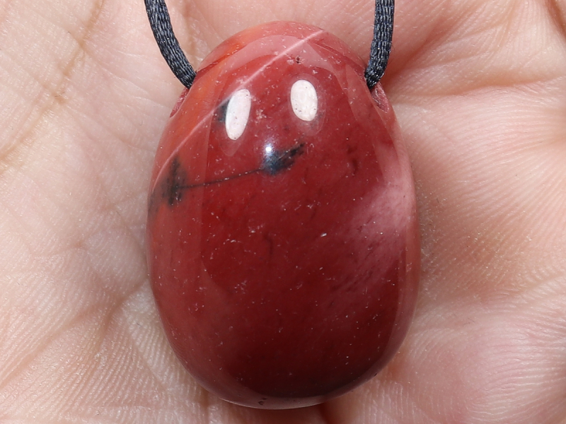 mookaite with cord or silver 925