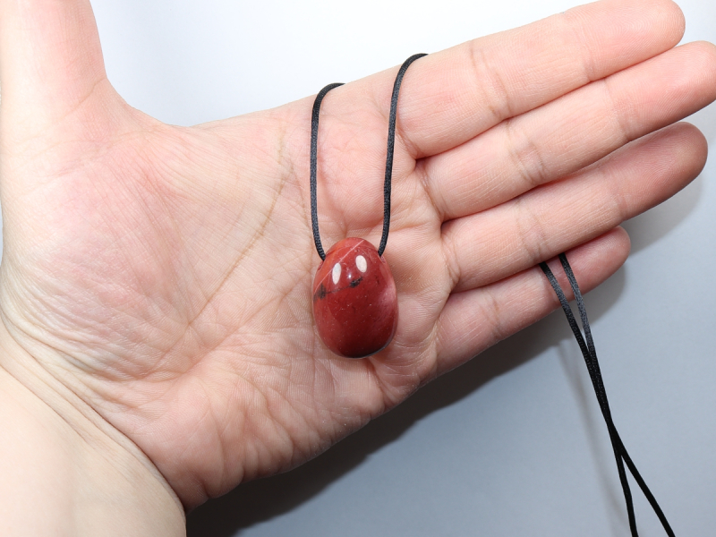 mookaite with cord or silver 925