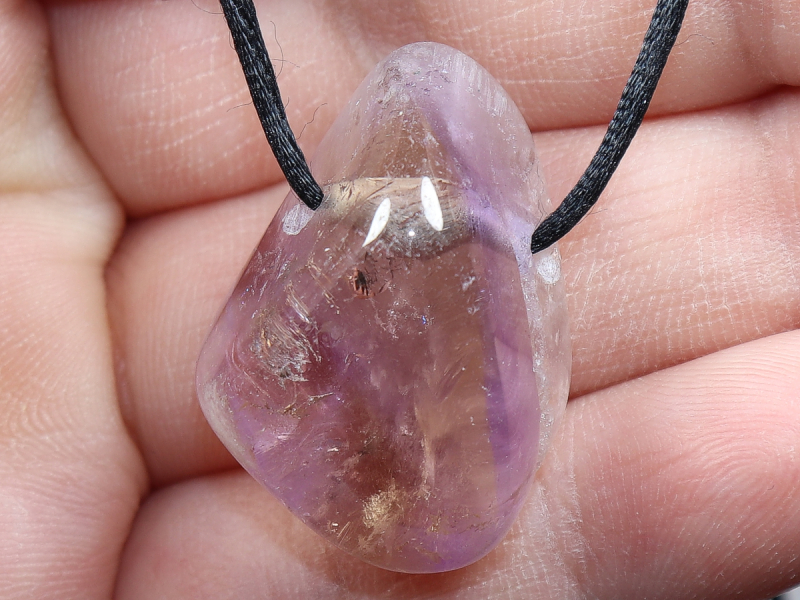 Ametrin mit Band oder Silber 925