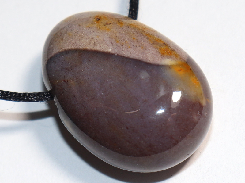 mookaite with cord or silver 925