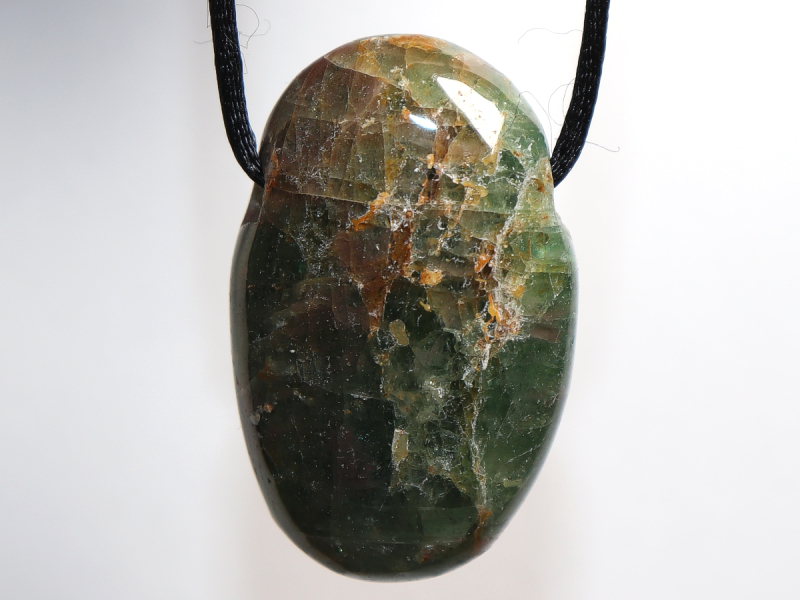 diopside with cord or silver 925