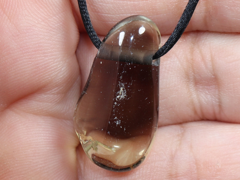 Prasiolith mit Band oder Silber 925