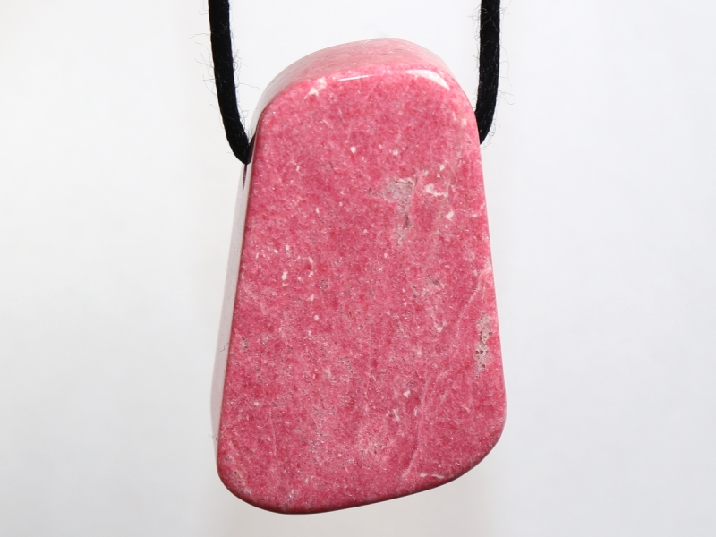 thulite with cord or silver 925