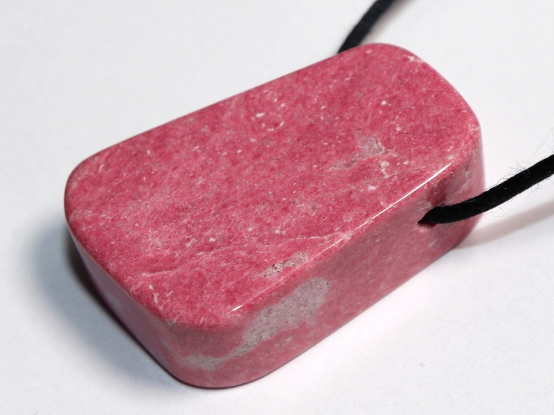 thulite with cord or silver 925