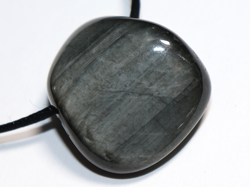 cat's eye quartz with cord or silver 925