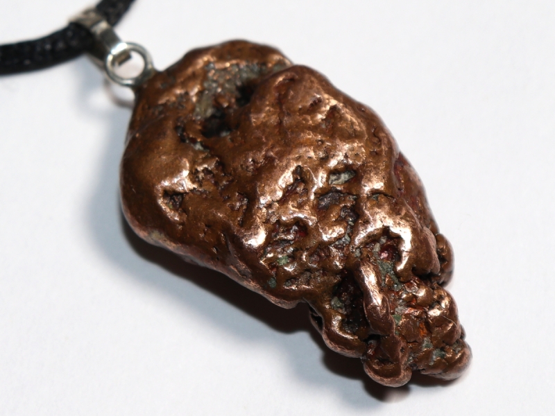 copper with cord or silver 925