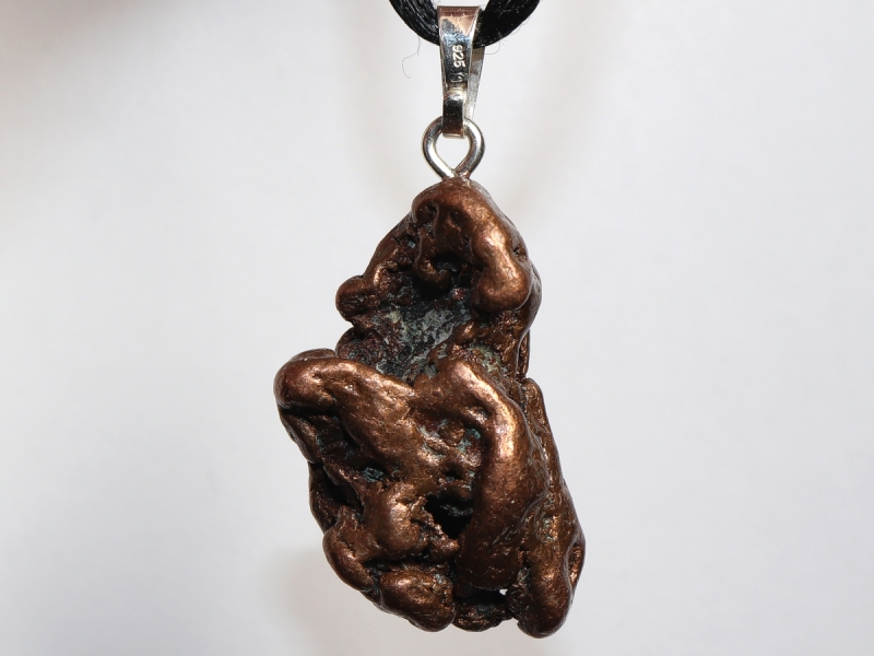copper with cord or silver 925