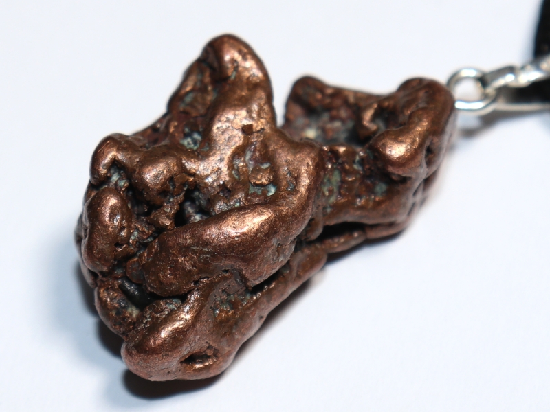 copper with cord or silver 925