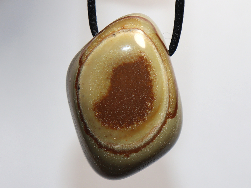 Oregon-Picture-Stone mit Band oder Silber 925