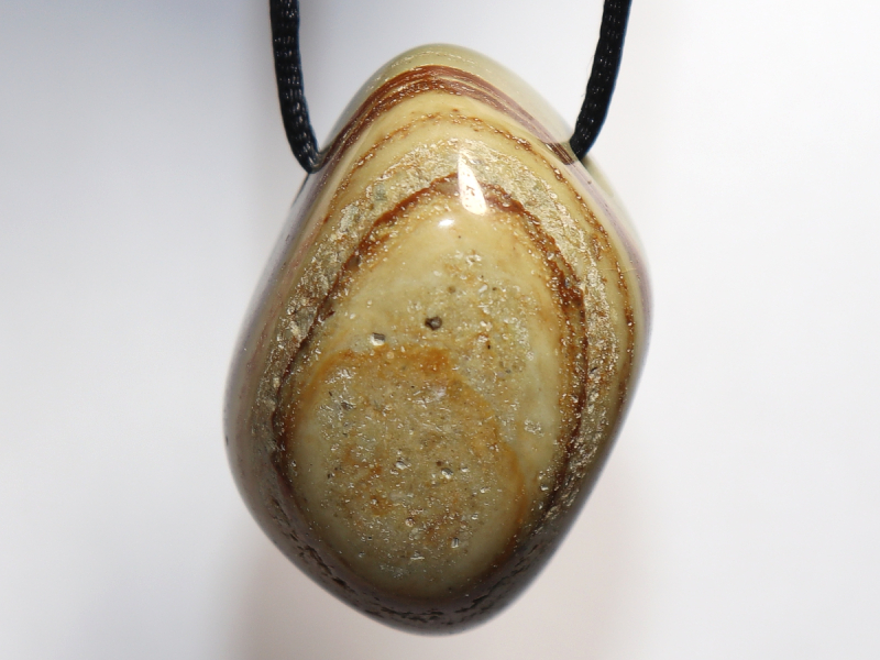 Oregon-Picture-Stone mit Band oder Silber 925